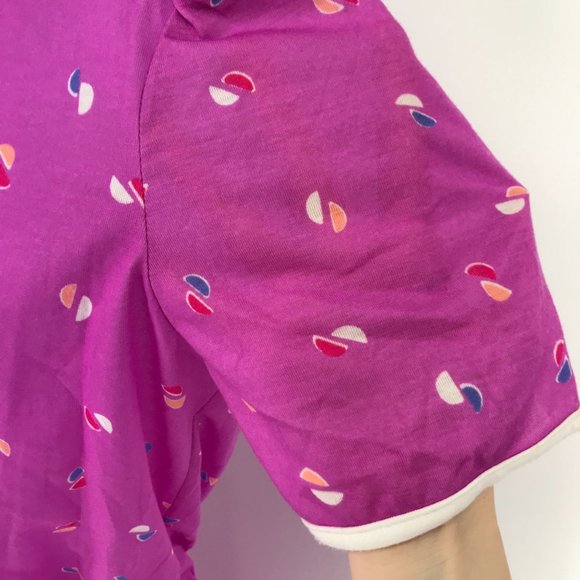 Vintage 1960s Summer Spring Print Dress Fit and Flare Belted - Picture 5 of 16